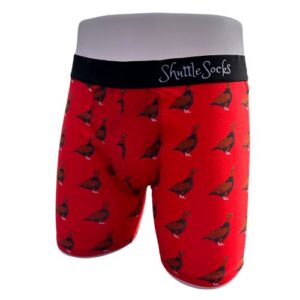 Red grouse boxers