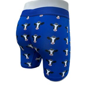 Royal Blue Cow Boxers - Image 4