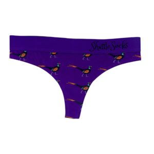 PURPLE PHEASANT THONG